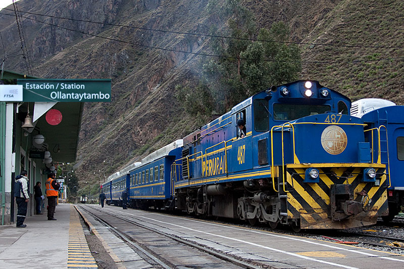 Estacion de tren de ollantaytambo