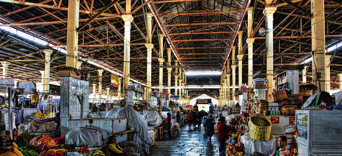 mercado san pedro cusco